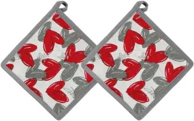 Imagen del producto de Paños de cocina de algodón, resistentes al calor, de 20x20 cm