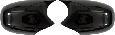 Produktbild von Spiegelkappen Spiegelabdeckung für BMW 3er E90 2008-2011 ABS Schwarz Glanz 2tlg
