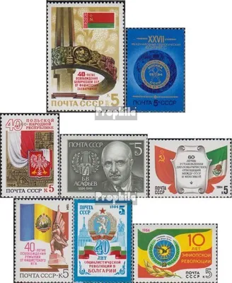 Produktbild von Briefmarken Sowjetunion 1984 Mi 5404,5405,5406,5407, 5408,5426,5433,5434 (kompl.Ausg.) postfrisch Befreiung Weißrusslands
