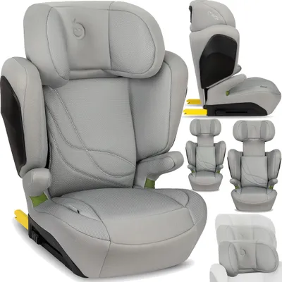 Produktbild von MoMi MEI Auto Kindersitz i-SIZE 100-150cm – Bis 36kg – Gruppe 2/3 - ISOFIX – Grau