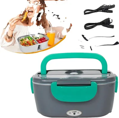 Produktbild von Elektrische Lunchbox, auslaufsicher, 1,5 l Fassungsvermögen, GRAU-40W
