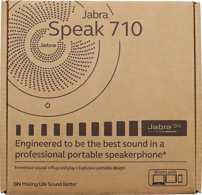 Produktbild von Jabra Speak 710 MS - USB-VoIP - Desktop Freisprecheinrichtung