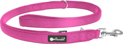 Produktbild von Petlando Führleine L Mesh verstellbar 3 m fuchsia Hundeleine Leine Hund