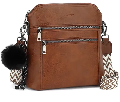 Produktbild von TANTOMI Umhängetasche Damen Mittelgroß, Crossbody Bags Handtasche Damen mit Viel