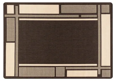Produktbild von Teppich Smilla Bordüre Innen- und Außenbereich pflegeleicht 120 x 170 cm