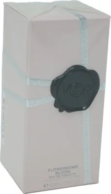 Produktbild von Viktor&Rolf Flowerbomb Bloom, Frauen, 100 ml, Nicht nachfüllbare Flasche, Mandarine, Granatapfel, Freesie, Jasmin, Rose, Holz