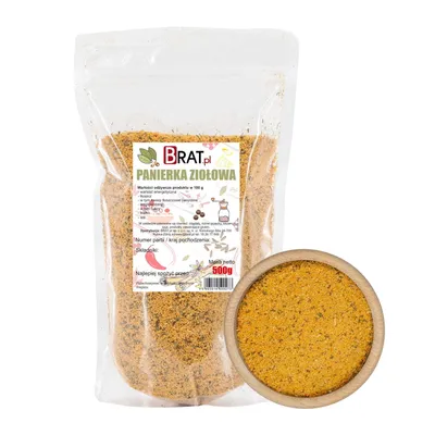Immagine prodotto di Pangrattato alle erbe 500g Brat.pl
