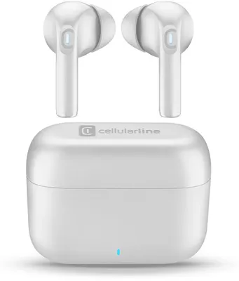 Produktbild von Cellularline Wavy In-Ear, True Wireless Stereo (TWS), Anrufe/Musik, 73 g, Kopfhörer, Weiß