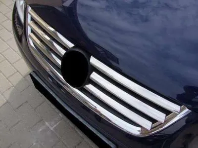Zdjęcie produktu dla Chromowane osłony chłodnicy ze stali nierdzewnej do VW Touran 1T1 | 2003-2006