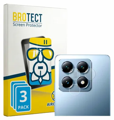 Produktbild von 3x BROTECT Schutzglas für Xiaomi 14T Pro (NUR Kameraschutz) Schutzfolie Panzer Folie Glas Display Schutz klar