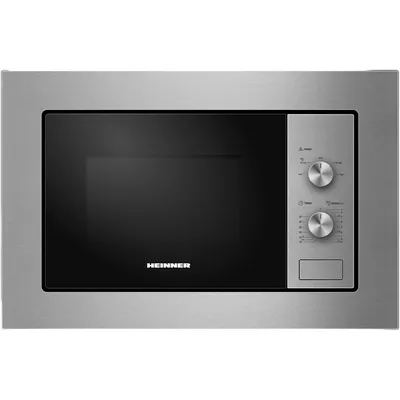 Produktbild von Heinner HMW-MDBI20MIX Einbau-Mikrowelle 20L, 5 Stufen,  800W, Auftauen, Schwarz/Edelstahl