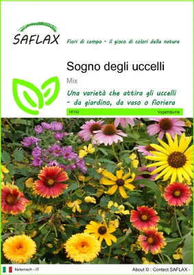 Immagine prodotto di SAFLAX - Sogno degli uccelli - 1000 semi - Mix