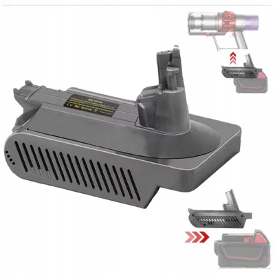 Zdjęcie produktu dla Adapter / Konwerter akumulatora Milwaukee 18V do Dyson V10