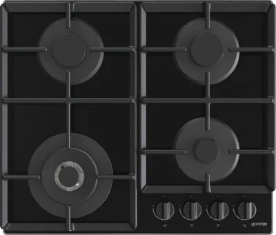 Obrázok produktu pre Gorenje GTW641EB hob Black Built-in 60 cm Gas 4 zone s