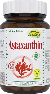 Obrázek produktu pro Espara Astaxanthinkapsle, 6 mg, 60 kusů