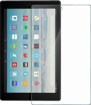 Produktbild von Amazon Fire HD-10 2017 Tablet Displayschutzfolie 9H Verbundglas Panzer Schutz Glas Tempered Glas