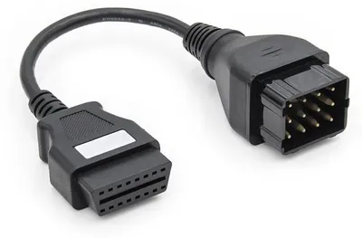 Produktbild von Adaptor camion Renault, 12 Pin la OBD2 16 Pin