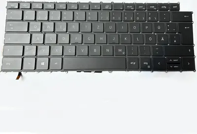 Produktbild von Tastatur für Dell XPS 15 17 9500 9700 9710 Precision 5550 5750 deutsch Backlite