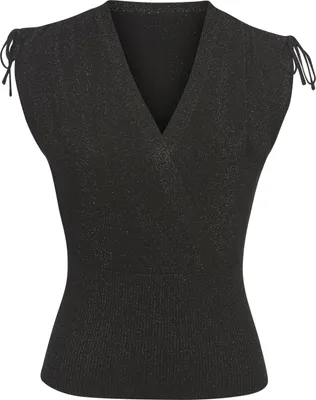 Produktbild von LASCANA Stricktop schwarz Größe 44/46