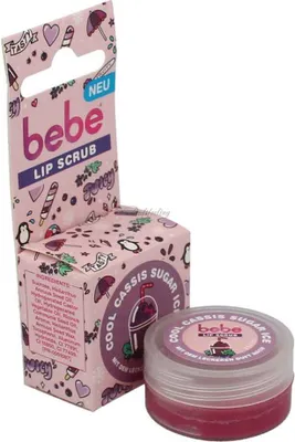 Obrázok produktu pre Silne hydratačné pílingovanie na pery Bebe s prísadou osviežujúceho kasiu 4,9g
