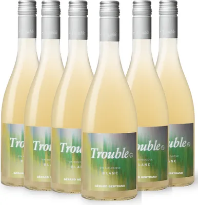 Produktbild von Trouble Blanc 2023 - Weisswein/Naturwein - ungefilterter - Gérard Bertrand - 75cl x 6
