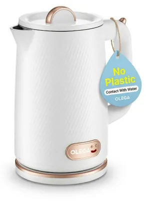 Produktbild von OLEGA Wasserkocher: 1800W Schnellaufheizender Elektrischer Teekessel BPA-freier