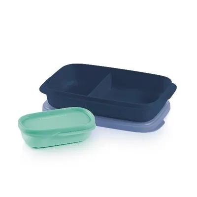 Produktbild von Tupperware Eco+ Snackbox 590 ml Blau