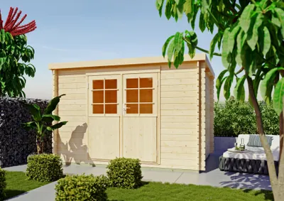 Produktbild von Gartenhaus Mansfield III 3,00x2,40 m
