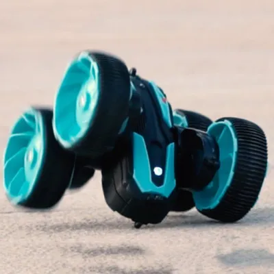 Obrázek produktu pro ZMH RC auto na dálkové ovládání 4WD 2,4 GHz oboustranné (dobíjecí hračka), kaskadérské auto otočné o 360°