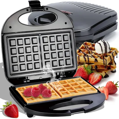 Obrázok produktu pre Kompaktný waflovač na belgické wafle s výkonom 750 Watt