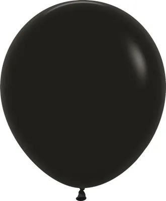 Image de Sempertex ballons en latex, noir, 60cm, 3 pcs.