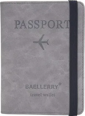 Image de Portefeuille de voyage Baellerry SI-35760 - Gris KP35760