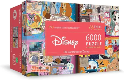 Produktbild von Disney Magical Book of Fairytales Puzzle – 6000 Pieces