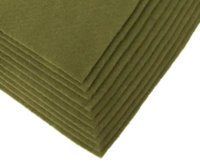 Produktbild von Bastelfilz Bögen 10er-Pack flex Filz A4, Stärke 1,5-2mm, Filzplatte, 50 Farben