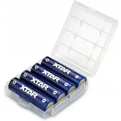 Image de Batteries rechargeables R06 / AA 1,5 V Xtar 2000 mAh (boîte de 4) avec protection