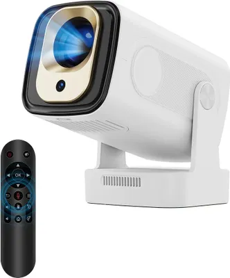 Zdjęcie produktu dla Projektor, 330 ANSI lumenów, obsługa 1080P, HY310 biały, wtyczka EU