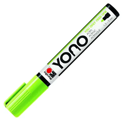 Obrázok produktu pre Marabu Yono Marker neónovo zelený 365 1,5-3 mm