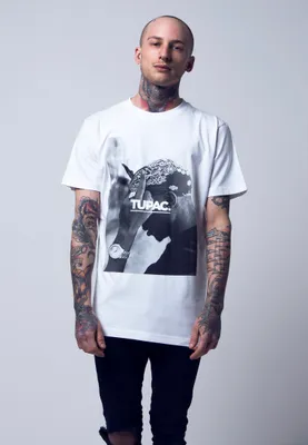 Immagine prodotto di Camicia Merchcode - 2PAC WORLD bianco - M