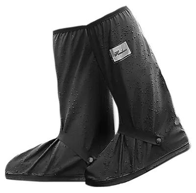 Zdjęcie produktu dla Ochraniacze na buty przeciwdeszczowe wodoodporne - Antypoślizgowe - Wielokrotnego użytku - XL