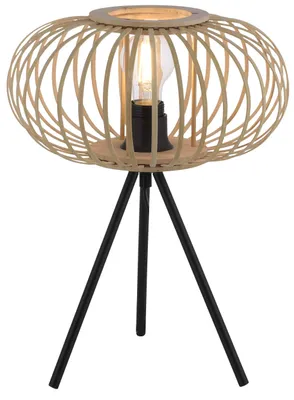 Immagine prodotto di Lampada da tavolo, legno naturale, H 41 cm
