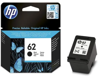 Produktbild von HP 62 Schwarz, Original Druckerpatrone