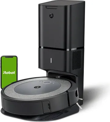 Produktbild von iRobot iRobot Roomba i3+, Staubbeutel, Schwarz, Grau, Rund, Gummi, Teppich, Hartboden, Lithium-Ion (Li-Ion)