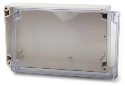 Immagine prodotto di Custodia trasparente per elettronica, dimensioni 200x120x56 mm, custodia industriale, grado di protezione IP66