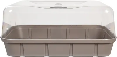 Produktbild von ONDIS24 Frühbeet Anzucht Gewächshaus 16 L taupe