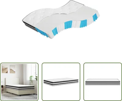 Productafbeelding van De Living Store matras, pocketvering, middenhard, 120x200 cm