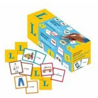 Obrázok produktu pre Langenscheidt Memo-Spiel "Wie heißt das?" - Memo-Spiel in einer Box mit 200 Karten und Spielanleitung