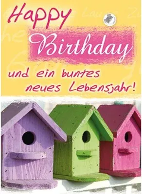 Produktbild von Geburtstag  MiniKlammerkarte  Blumenkärtchen mit Klammer