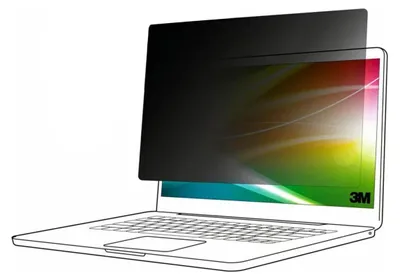 Obrázek produktu pro 3M BPNAP005, 41,1 cm (16.2"), 16:10, Laptop, Bezrámečkový privátní filtr na monitor, Lesklý/matný, Proti odleskům