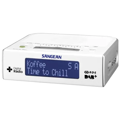 Obrázok produktu pre Sangean DCR-89+, Osobné, Analógový a digitálny, DAB+, FM, 8 ohm, LCD, Biela