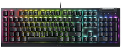 Produktbild von Razer BlackWidow V4 X, Kabelgebunden, USB, Mechanischer Switch, AZERTY, RGB-LED, Schwarz